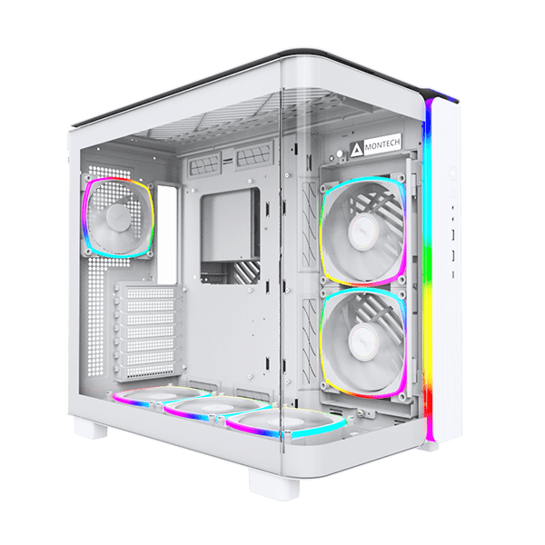 MONTECH CASE KING 95 PRO WHITE - Vektra Computers LLC MONTECH CASE KING 95 PRO WHITE - Vektra Computers LLC